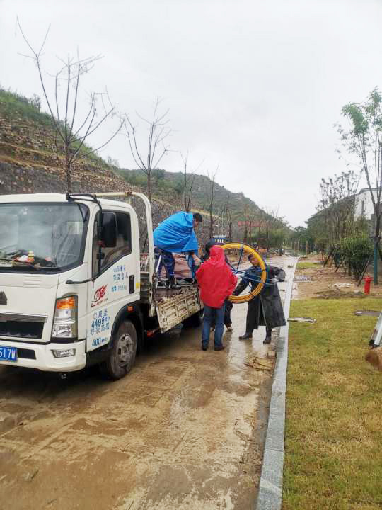 工程部现场施工纪实